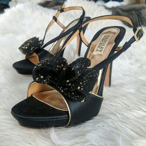 Badgley Mischka dress heels